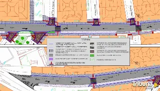 La nueva mejora que hará del paseo Gran Capitán un itinerario accesible en un entorno amable