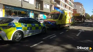 Alarma por la presencia de humo en un edificio de la avenida de Comuneros