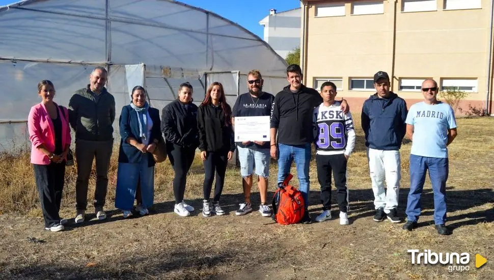 Cáritas Diocesana de Ciudad Rodrigo forma a 8 personas en labores de apeo de árboles 