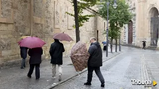 Aviso amarillo en Salamanca por rachas de viento de hasta 80 kilómetros y también por fuertes lluvias