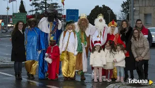 Una cabalgata única, los Reyes Magos cruzan desde Fuentes de Oñoro a Portugal