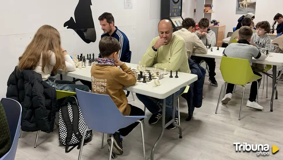 Natalia Esteban, David Bruno y Diego Cifuentes se imponen en el IV Torneo de Ajedrez Reyes de Guijuelo Joven 