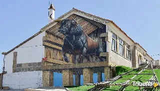 El pueblo próximo a Salamanca que opta a tener el mejor grafiti del mundo