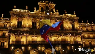 El pueblo venezolano en Salamanca alza la voz contra Nicolás Maduro