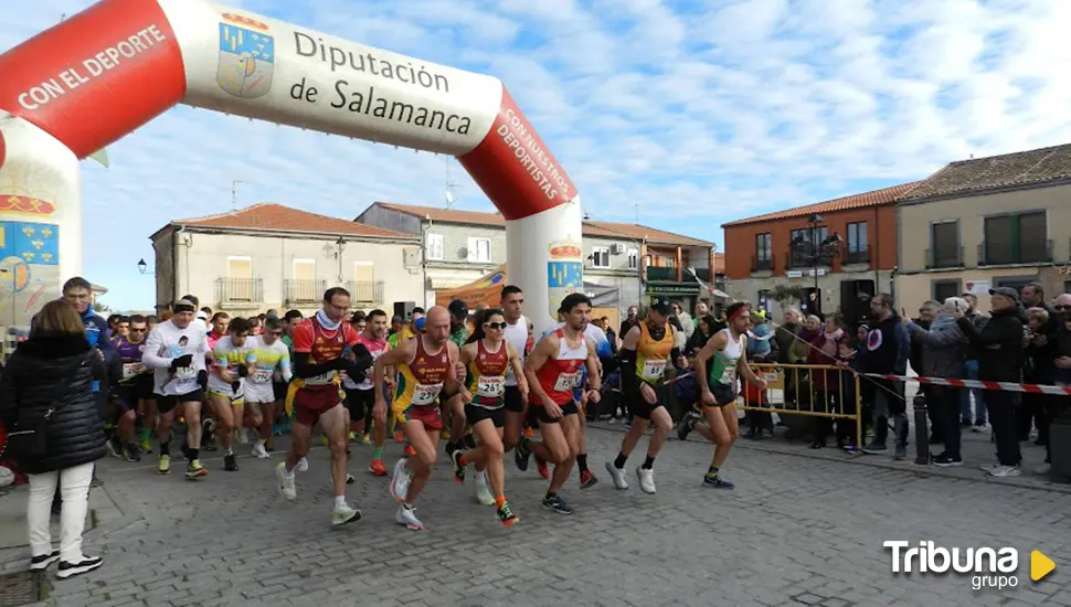 Alberto Bravo y Verónica Sánchez, los más rápidos en el II Cross Popular Campus Pini de Cantalpino