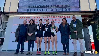 Gema Martín, Andrea Diego y Alonso Valverde colocan a Salamanca en lo alto del Autonómico de campo a través 