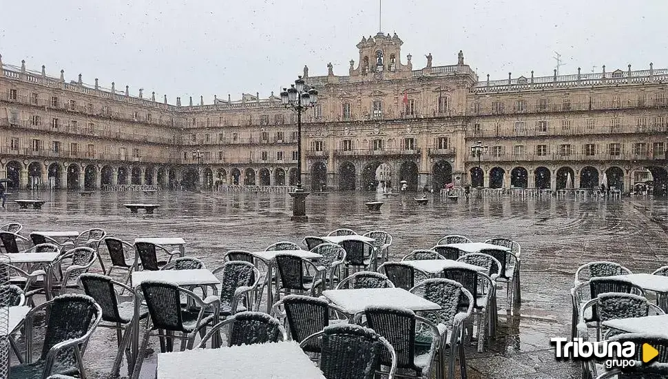 ¿Qué temperatura marca el umbral de peligro por frío en Salamanca?