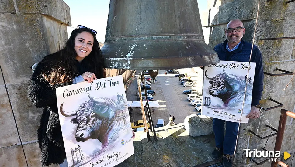 Comienza el reparto del cartel, pegatinas y calendarios del Carnaval del Toro en Ciudad Rodrigo