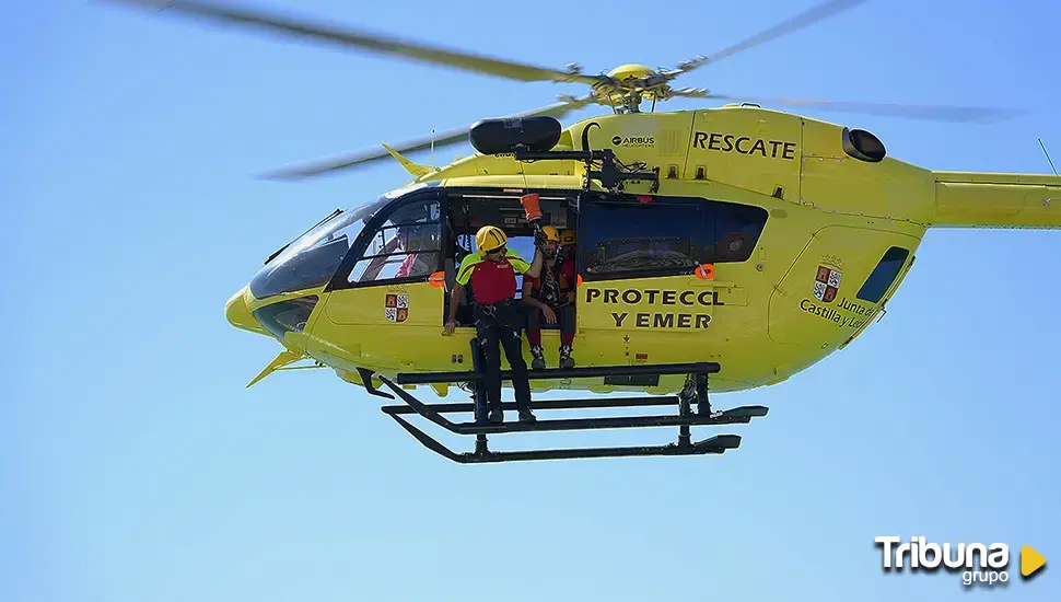 Rescatan a un joven salmantino en Gredos después de sufrir un accidente en Cuerda del Calvitero