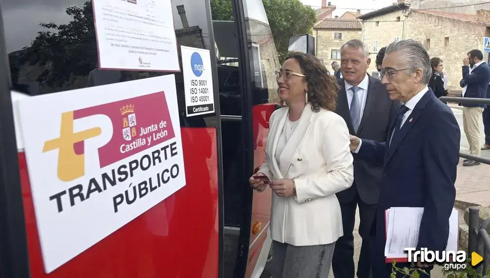 El bono rural de transporte a la demanda supera los 249.000 viajeros en Castilla y León