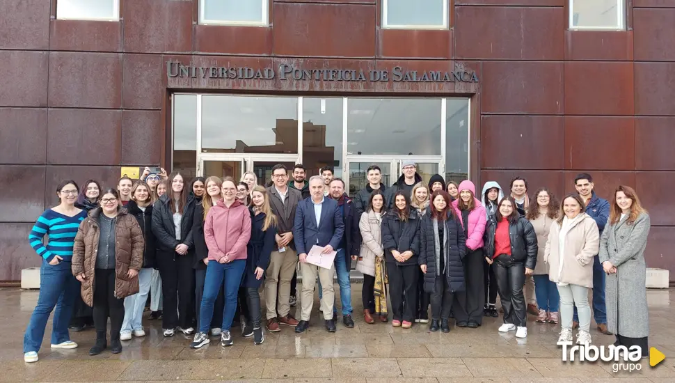 La Facultad de Comunicación de la UPSA recibe a estudiantes de diversas universidades europeas