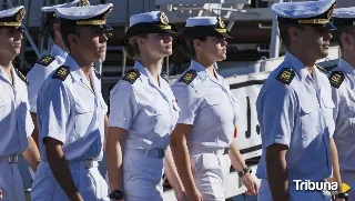 El aprendizaje de la guardiamarina Borbón Ortiz a bordo de Elcano