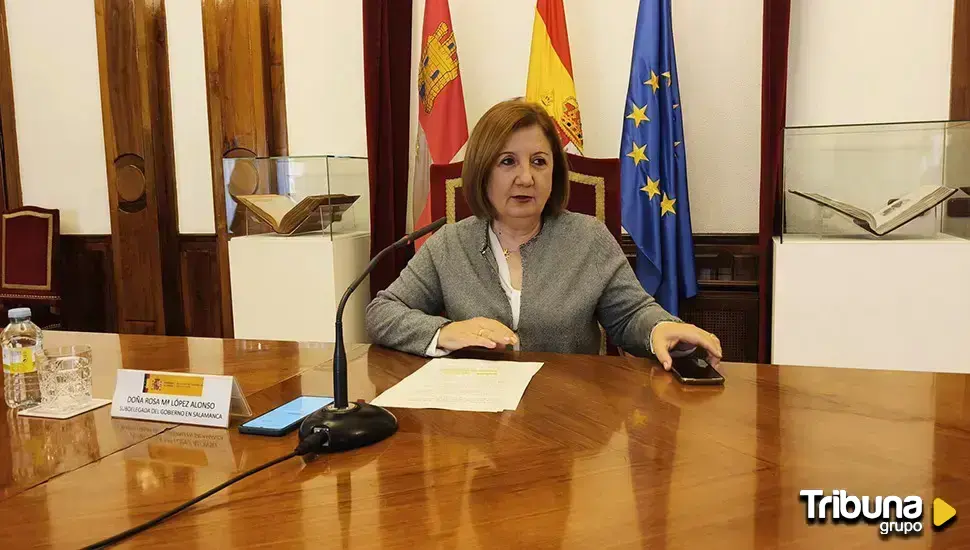 La subdelegada destaca "la responsabilidad del Gobierno con Salamanca" a través de sus políticas