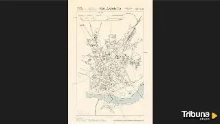 El mapa de los aliados para ocupar Salamanca si España entraba en la II Guerra Mundial