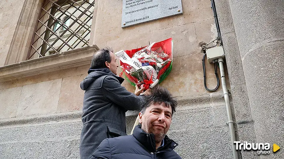 Homenaje a Serafín Holgado, símbolo de la lucha por la justicia y la libertad, en el 48º aniversario de su asesinato