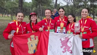 Festín de medallas de Castilla y León en el Campeonato de España de campo a través