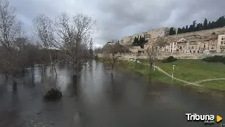 El Tormes multiplica por 7 el caudal medio del último mes a su paso por Salamanca