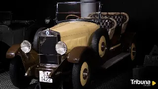 Un coche de 99 años, pieza del mes de febrero en el Museo de Automoción de Salamanca