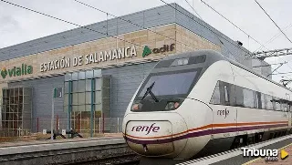 Vandalismo en la estación de Salamanca: Sorprendidos con 94 sprays tras pintar un vagón