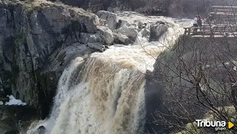 La impresionante cascada del Pozo de los Humos de Salamanca está para no perdérsela 