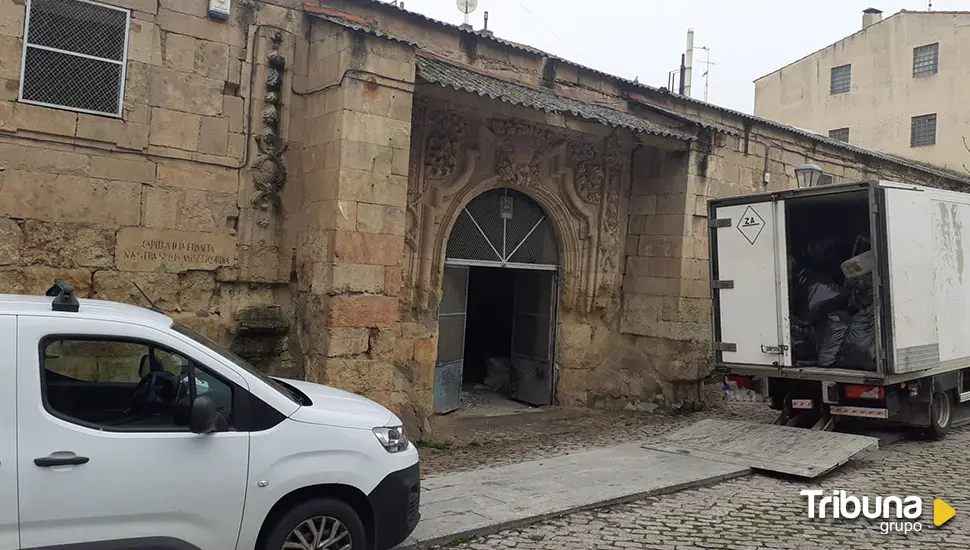 Comienzan las obras para convertir la Capilla de la Misericordia en pisos turísticos