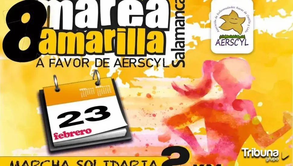 La Marea Amarilla regresa a Salamanca para visibilizar las enfermedades raras