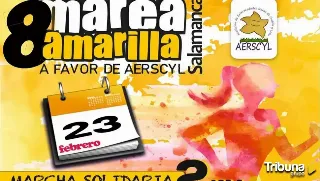 La Marea Amarilla regresa a Salamanca para visibilizar las enfermedades raras