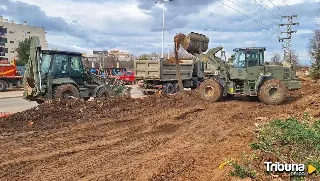 La labor de los militares salmantinos no cesa 100 días después de la DANA