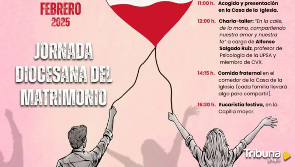 La Diócesis de Salamanca celebrará la Jornada del Matrimonio el 16 de febrero