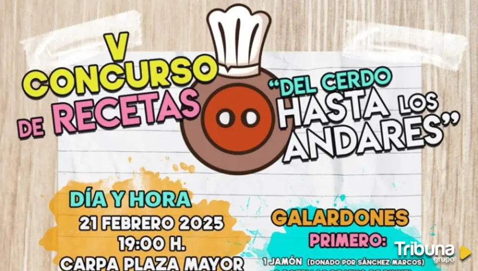 Convocado en Guijuelo el V concurso gastronómico 'Del cerdo hasta los andares'