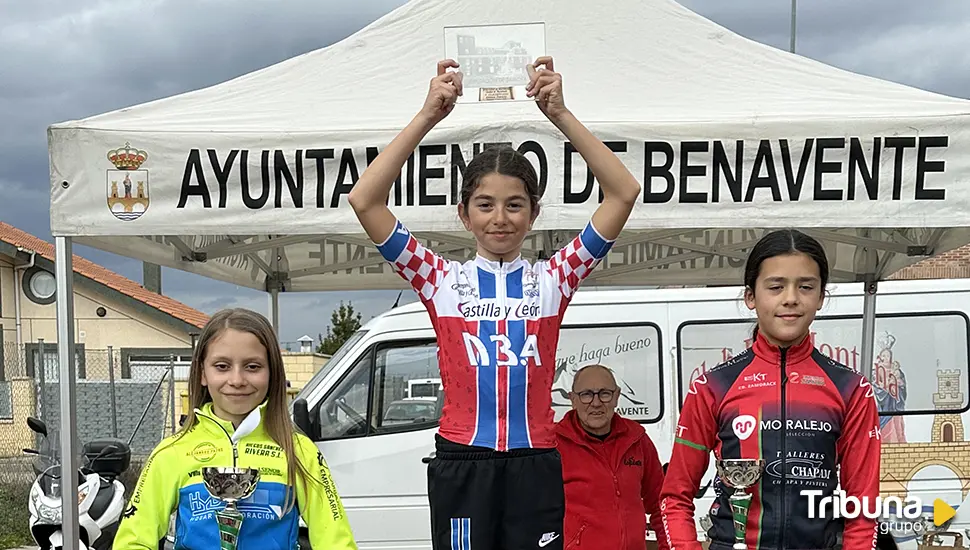 La salmantina Daida García defiende el campeonato de Castilla y León de MTB con otra exhibición