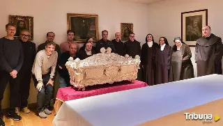 En marcha la última fase del estudio del sepulcro de Santa Teresa de Jesús en Alba de Tormes