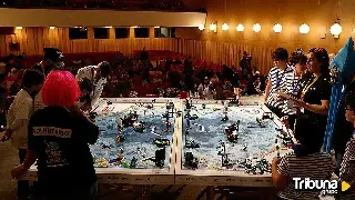 Los 500 participantes de la 'First Lego League' aprenden ciencia con piezas de Lego