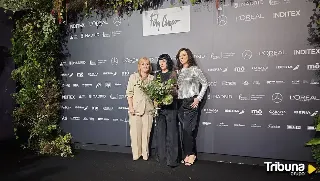 La salmantina Fely Campo muestra sus mejores galas en la Mercedes-Benz Fashion Week