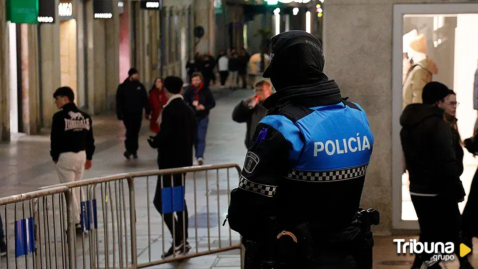 Una agresión con un botellín, lo más grave del parte de incidencias nocturno de Salamanca