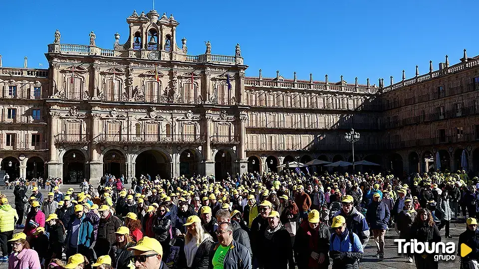 La VIII Marcha Amarilla en Salamanca: Un paso más en la visibilización de las enfermedades raras