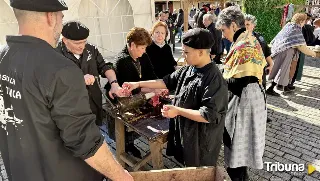 La segunda fiesta del Mondongo y la clausura de la Feria Gastronómica despiden la Matanza de Guijuelo