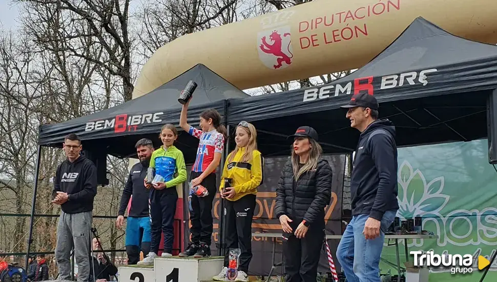 La Escuela de Ciclismo Salmantina vuelve con dos medallas del V BTT Bembibre XCO 