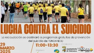 Segunda carrera solidaria contra el suicidio en Salamanca: fecha e inscripciones 