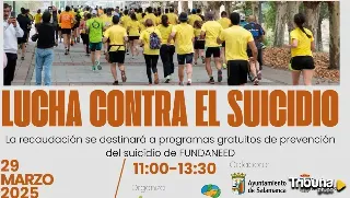 Segunda carrera solidaria contra el suicidio en Salamanca: fecha e inscripciones 