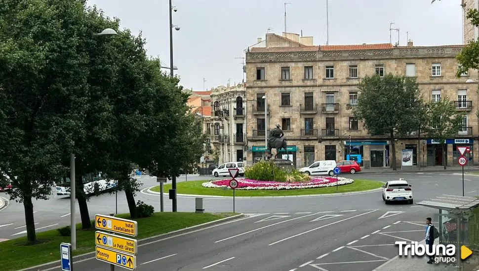 Los conductores salmantinos tendrán que sortear este martes las obras en una veintena de calles 