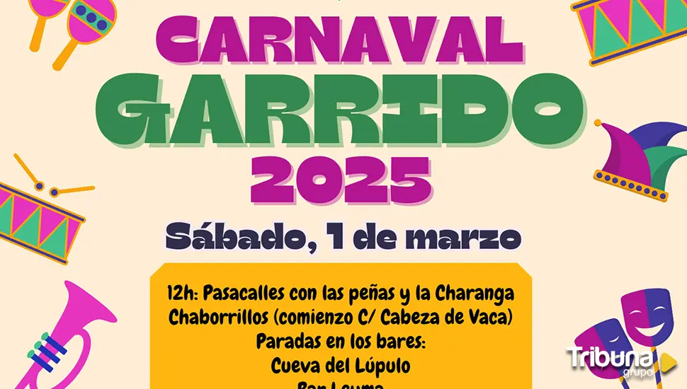 Pasacalles, talleres, concursos y música en el Carnaval del barrio de Garrido 