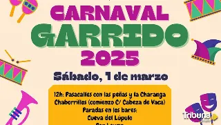 Pasacalles, talleres, concursos y música en el Carnaval del barrio de Garrido 