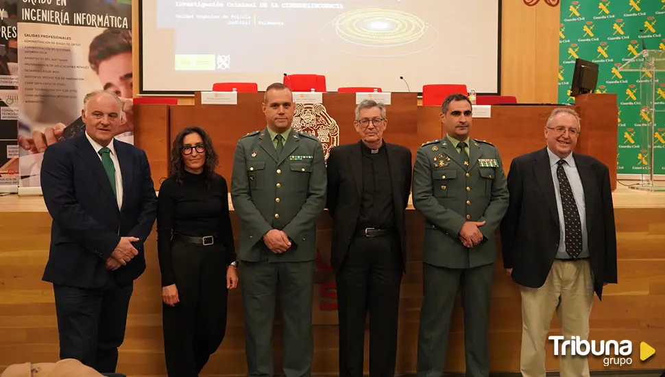 La Guardia Civil muestra a los estudiantes de Informática de la UPSA las tendencias en ciberseguridad