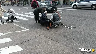 Herida una mujer tras ser atropellada en la avenida de Mirat 