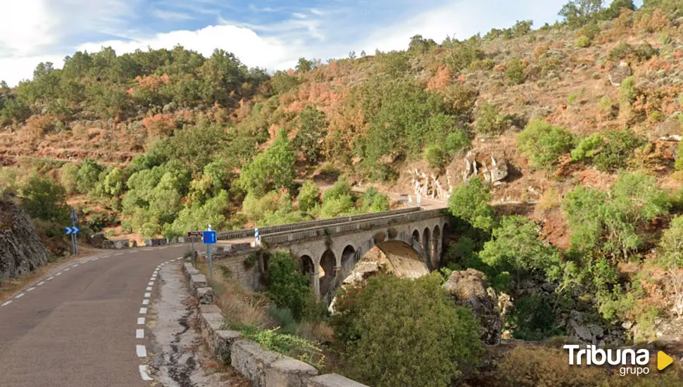 La CHD mantiene el aviso rojo en el río Huebra en Puente Resbala