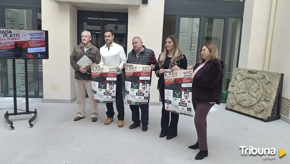 Tirada al plato solidaria en Ciudad Rodrigo para recaudar fondos contra el cáncer