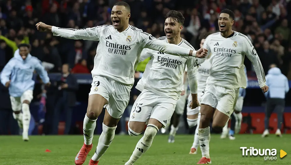 El Real Madrid sobrevive al Atlético en los penaltis