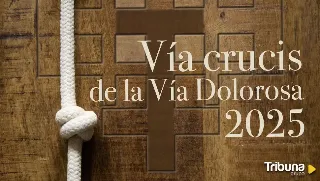 La Hermandad Franciscana se prepara para Semana Santa con el Vía Crucis de la Vía Dolorosa