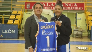 Calhoun, el dorsal 1 que completa las 12 de Avenida: "En mi ADN está jugar al básquet' y es sencillo adaptarse"